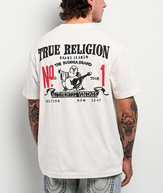 True Religion No.1 White T-Shirt - True Religion