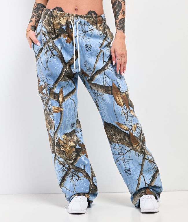 Empyre x Realtree Edge Blue Cargo Sweatpants - Empyre