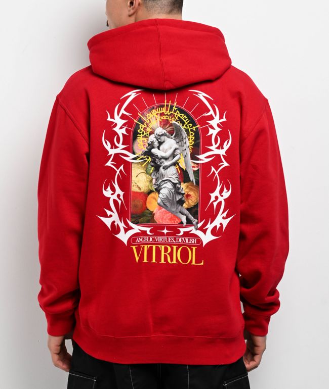 Vitriol Angelish Scarlet Hoodie - Vitriol