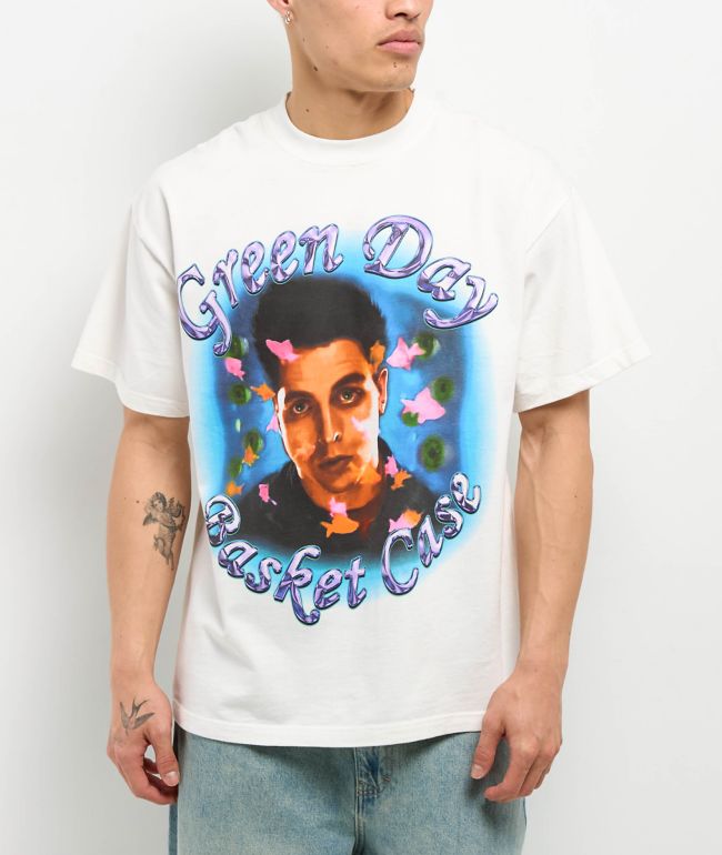Green Day Airbrush White T-Shirt - 