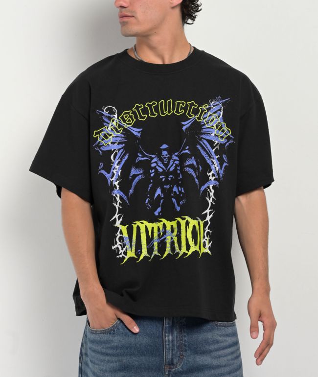 Vitriol Destruction Black T-Shirt - Vitriol