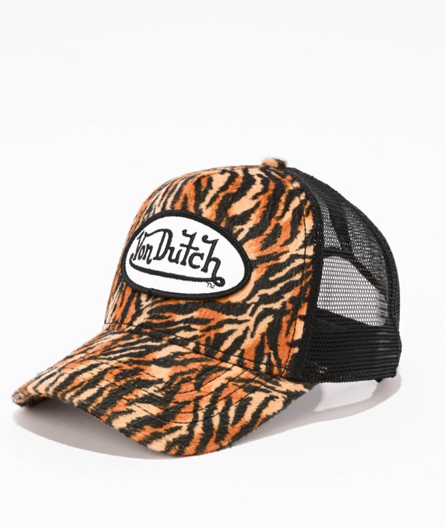 Von Dutch Safari Black Trucker Hat - Von Dutch
