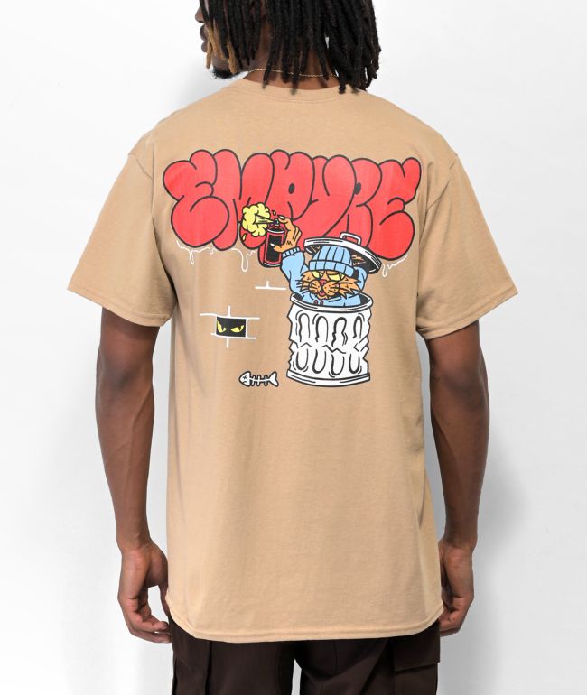 Empyre Alley Cat Sand T-Shirt - Empyre