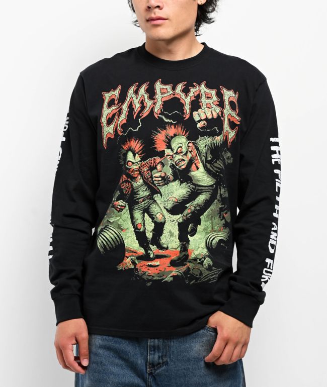 Empyre Swamp Tour Black Long Sleeve T-Shirt - Empyre