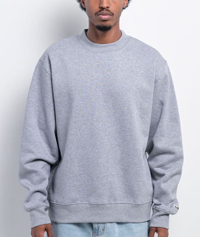 Pro Club Heavyweight Grey Crewneck Sweatshirt - Pro Club