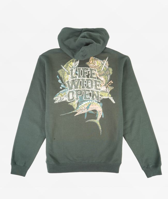 CBoysTV Fishing Green Hoodie - CboysTV