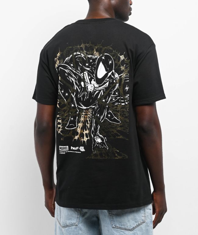 HUF x Spider-Man Arachknight Black T-Shirt - HUF