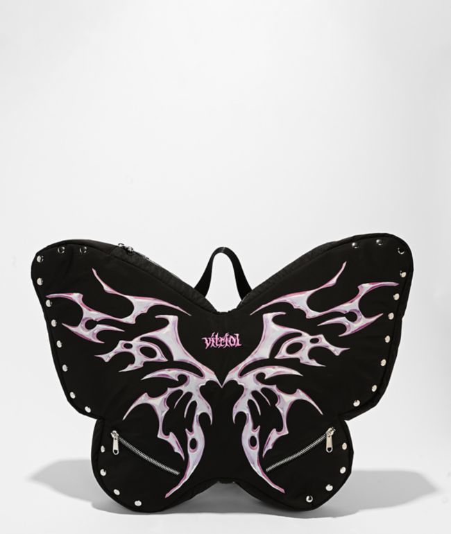Vitriol Metal Morphosis Black Backpack - Vitriol