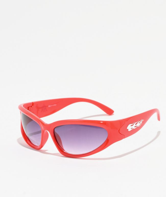 Ninth Hall Rev Red Sunglasses - Ninth Hall