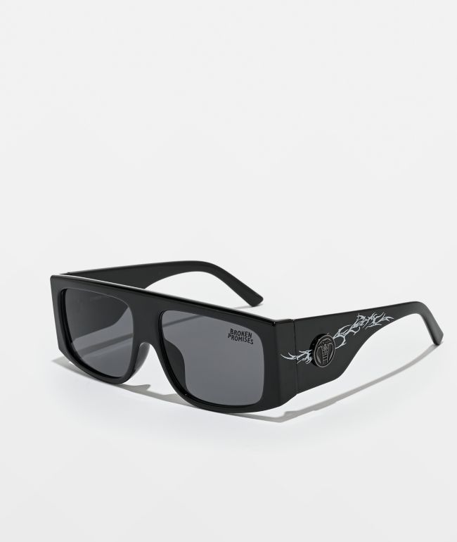 Broken Promises Cyber Black Sunglasses - Broken Promises