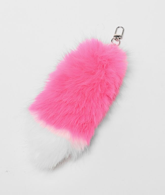 A.LAB Foxtail Pink Bag Charm - A.LAB