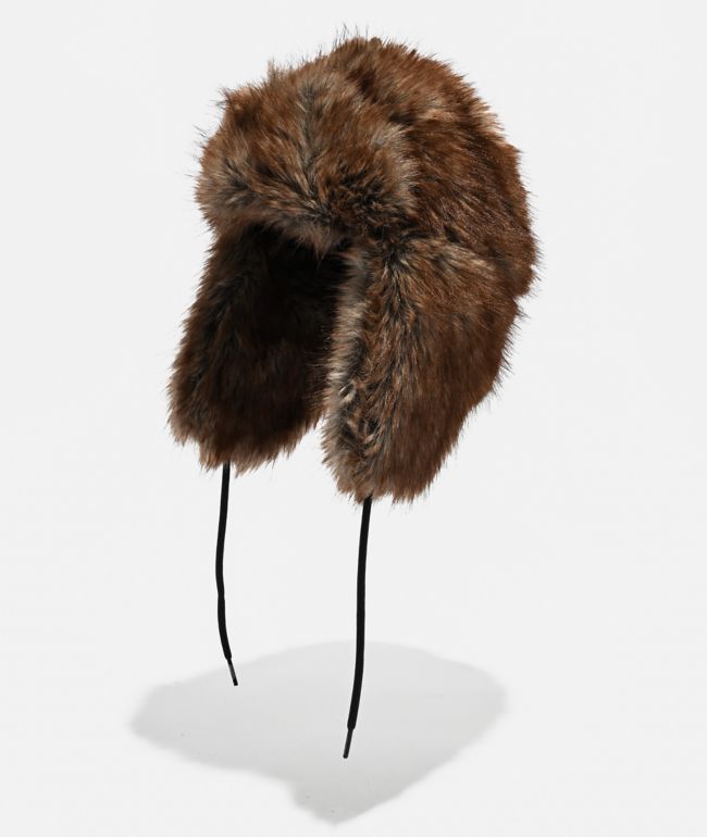Broken Promises Graveyard Faux Fur Trapper Hat - Broken Promises
