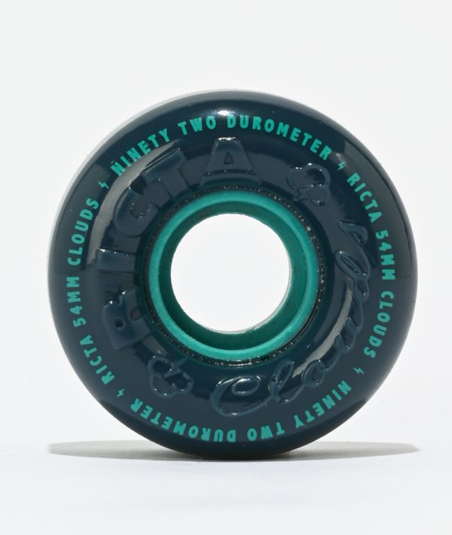 Ricta Clouds 54mm 92a Navy Skateboard Wheels - Ricta Wheels