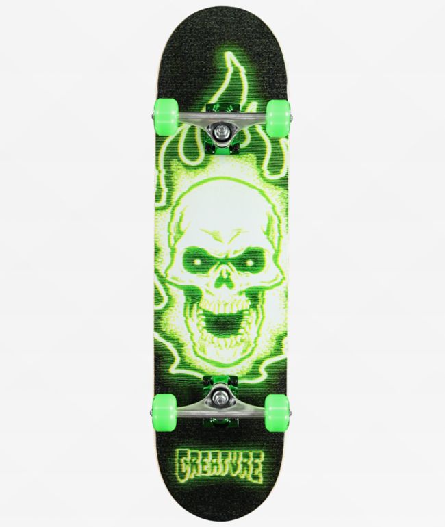 Creature Bonehead Glitch 8.0" Skateboard Complete - Creature