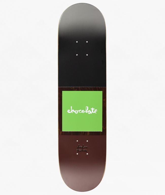 Chocolate Trahan Square 8.0" Skateboard Deck - Chocolate Skateboards