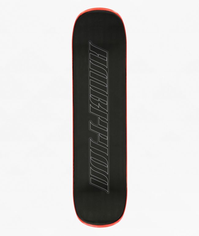 Ambition Jib Red 8.5" Snow Skate 2026 - Ambition