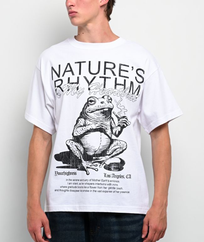 Your Highness Natures Rhythm White T-Shirt - Your Highness