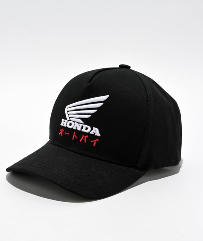 Honda Flair Black Snapback Hat - Honda