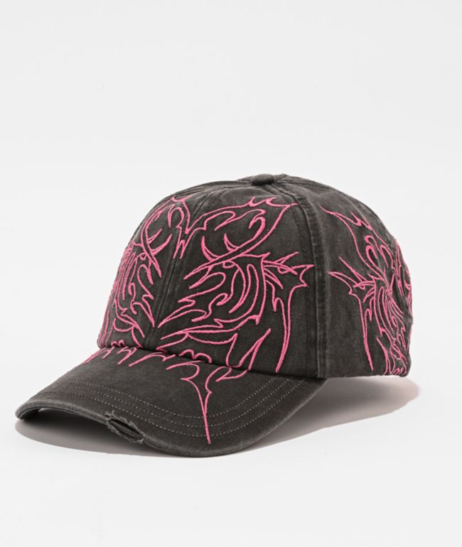 Vitriol Cyberfly Black Strapback Hat - Vitriol