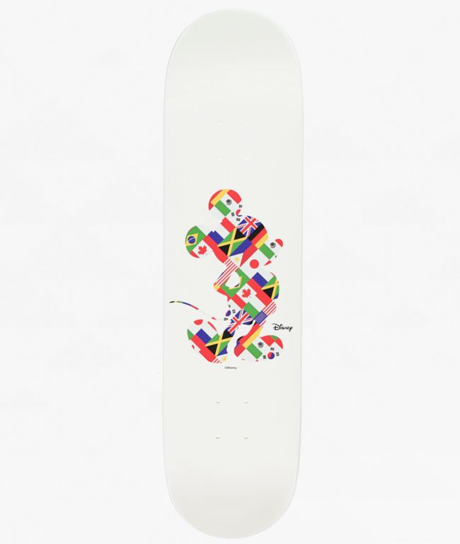 Disney x HUF Mickey Mouse Worldwide Tour 8.25" Skateboard Deck - HUF