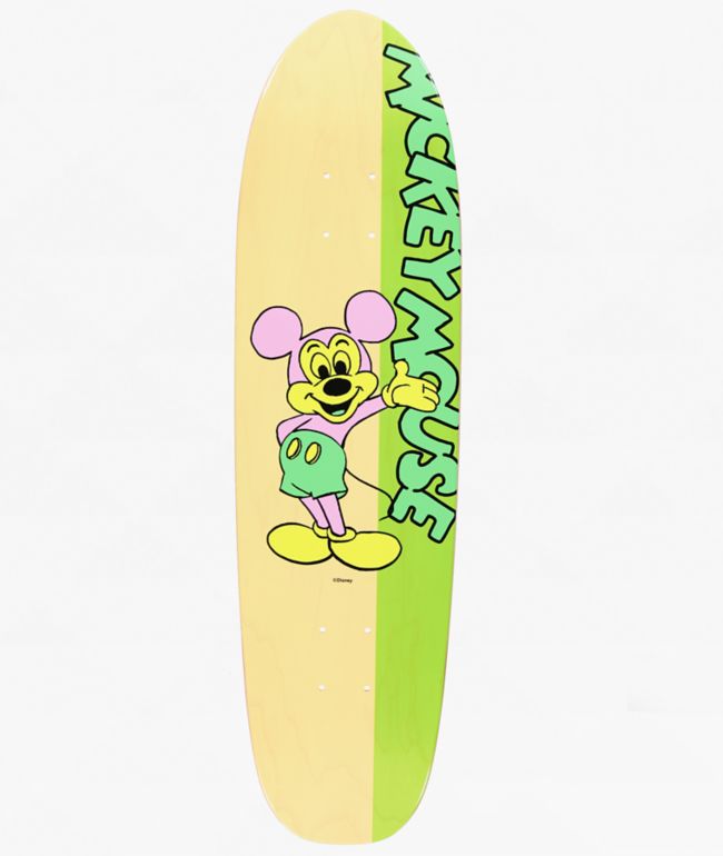 Disney x HUF Mickey Mouse Greetings 8.0" Cruiser Skateboard Deck - HUF
