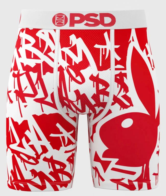 PSD x Playboy Red Tags Boxer Briefs - PSD Underwear