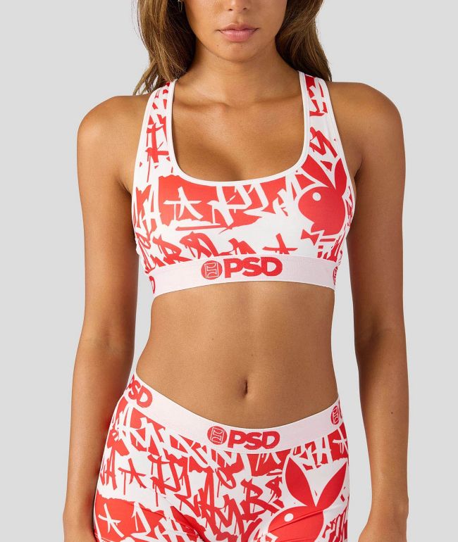 PSD x Playboy Red Tags Sports Bra - PSD Underwear