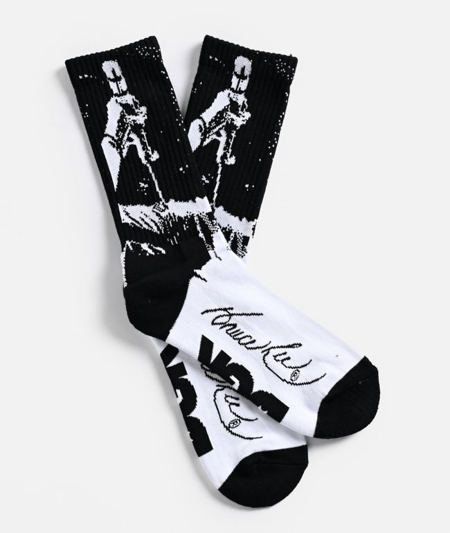 DGK x Bruce Lee Impact Black Socks - DGK