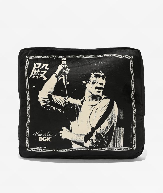 DGK x Bruce Lee Impact Black Pillow - DGK