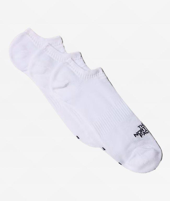 The North Face Multisport White 3 Pack No Show Socks - The North Face