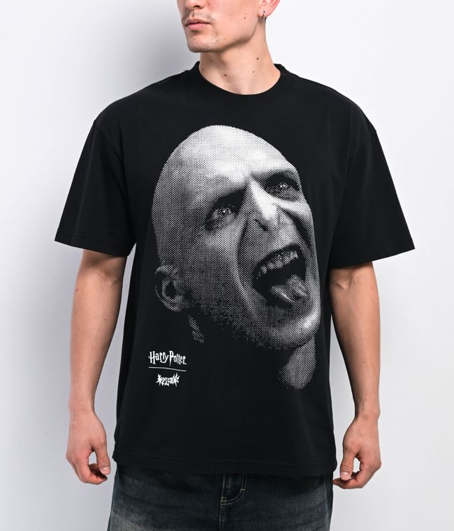 Harry Potter x Welcome Dark Lord Black T-Shirt - Welcome Skateboards