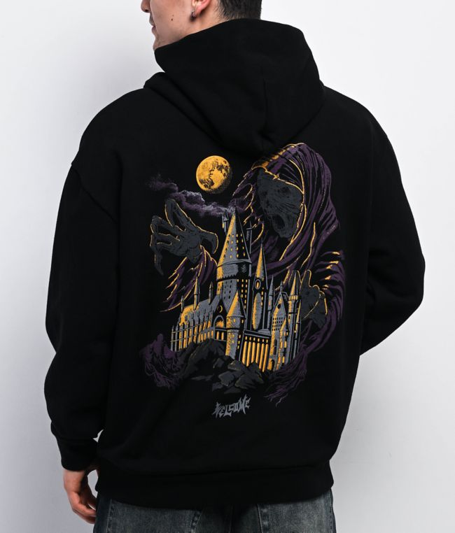 ミュージシャン HARRY POTTER X WELCOME Harry Potter x Welcome Deathly Hallows Black Sweater | Zumiez