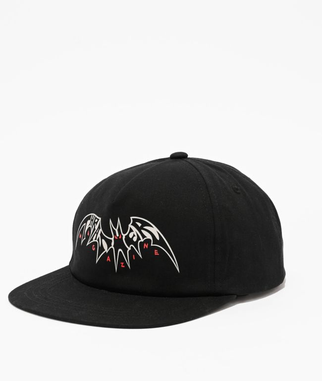 Thrasher Checkered Oval Navy Snapback Hat | Zumiez
