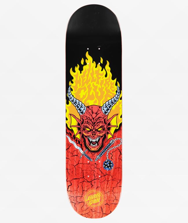 スケートデッキ】Stranger Things Hellfire Club Flames 9.00inch
