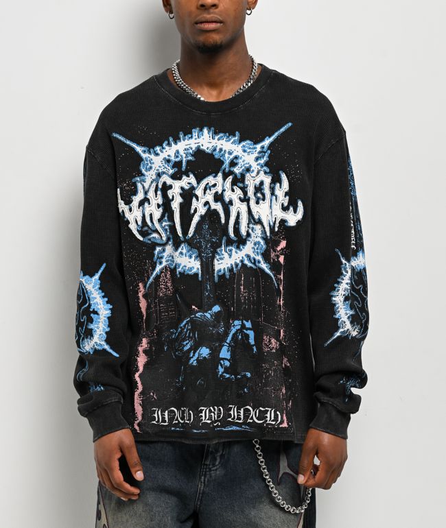 Vitriol Dirt Wing White Wash Thermal Long Sleeve T-Shirt | Zumiez