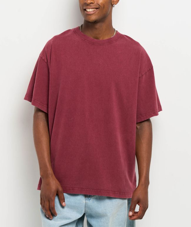 ITA Portal Boxy Maroon T-Shirt - ITA