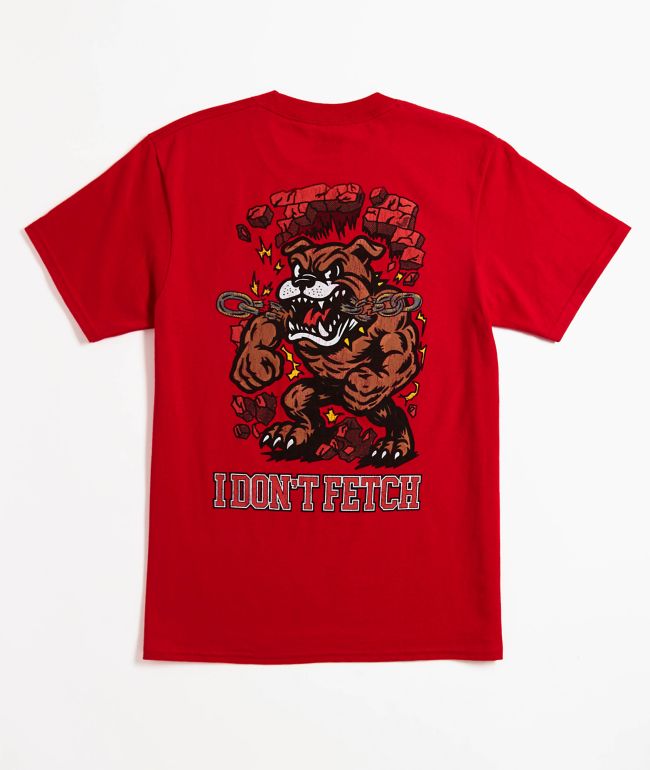 Empyre Kids Beware Of Dog Red T-Shirt - Empyre