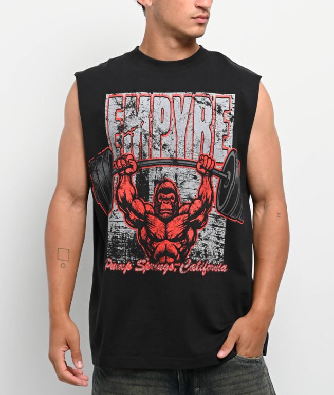 Empyre Pump Springs Black Tank Top - Empyre