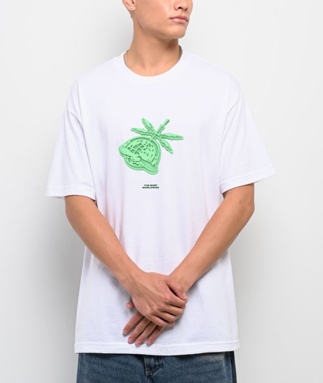 The Bunt 3D Logo White T-Shirt - The Bunt