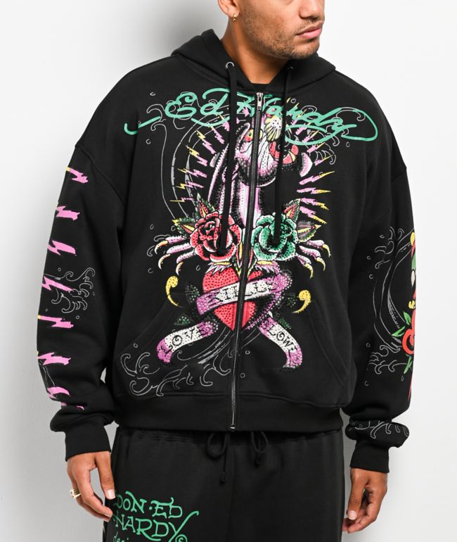 Ninth Hall Fundamentals Heather Grey Boxy Zip Hoodie | Zumiez