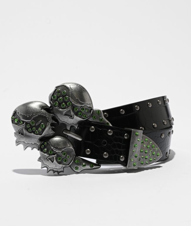 Empyre Skullz & Flames Black Belt - Empyre