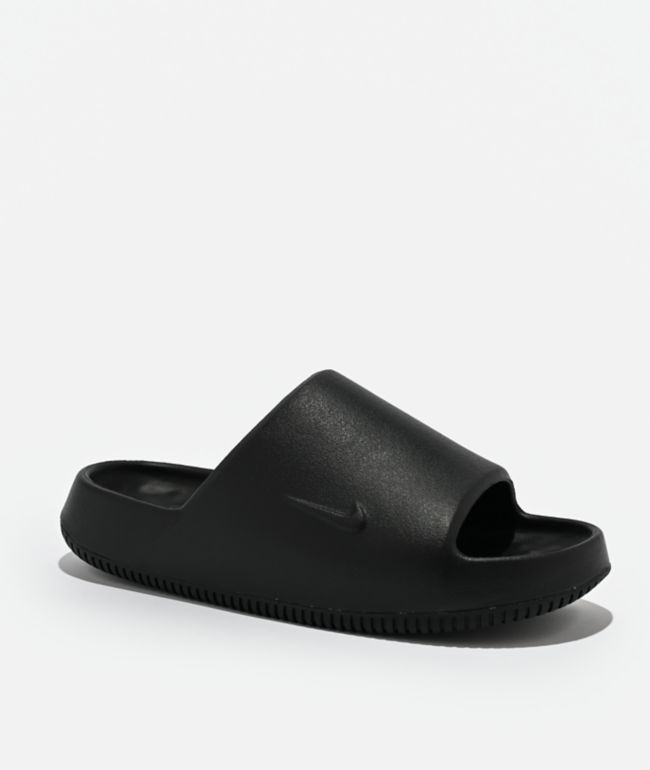 Nike Calm 2.0 Black Slide Sandals - Nike