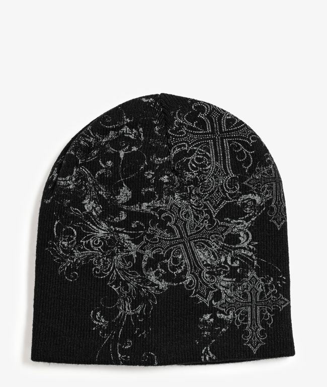 Insomnia Visuals Skulls Black Skully Beanie | Zumiez