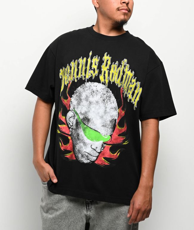 Rodman Apparel Throwing Stars Black T-Shirt - Rodman