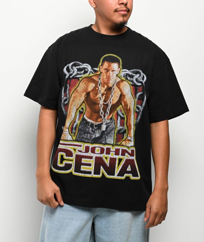 WWE John Cena Chain Gang Soldier Black T-Shirt - WWE