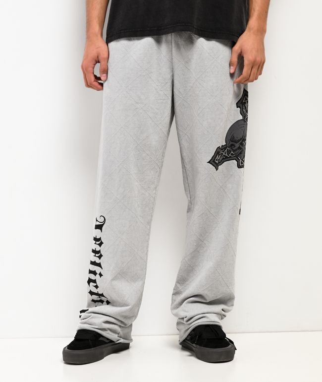 Affliction Seeker Silver Sweatpants - Affliction