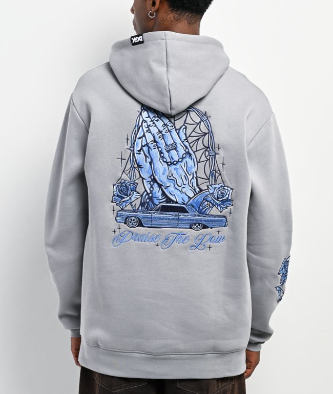 DGK Praise Silver Zip Hoodie - DGK