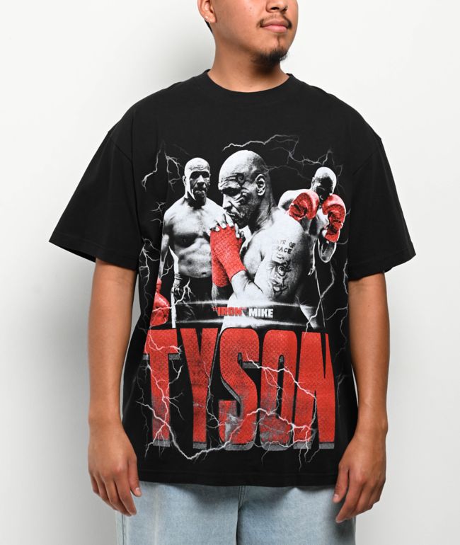 Mike Tyson Shatter Black T-Shirt - Mike Tyson Collection