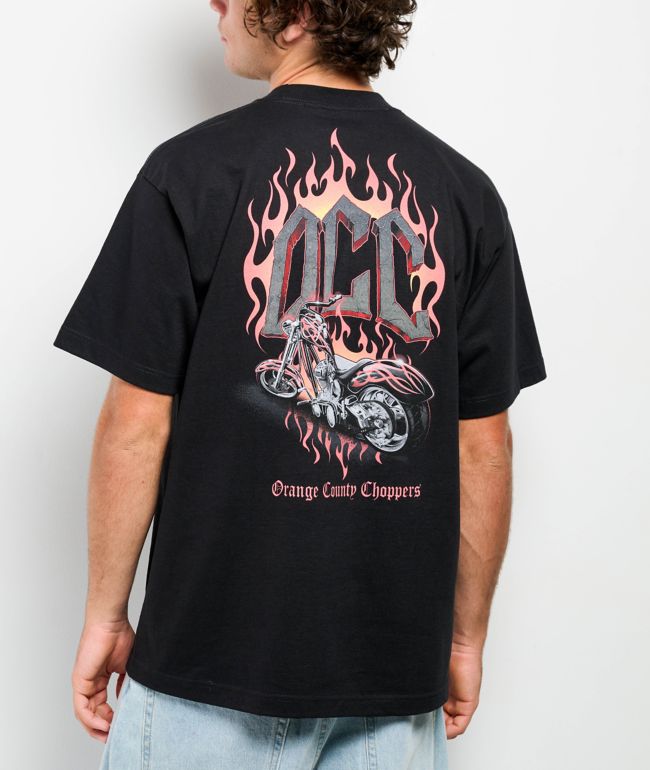 Orange County Choppers USA Chopper Black T-Shirt | Zumiez