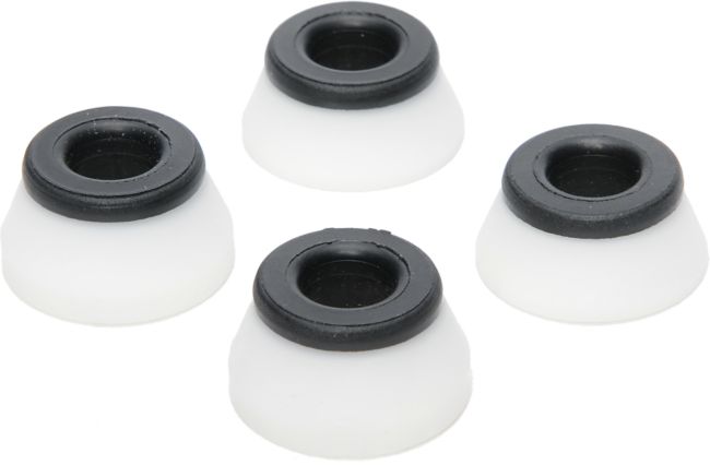 Bones Hard White & Black Bushings - Bones